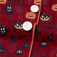 thumbnail image 6 of RMGVDSD Womens Pajama Sets Halloween Pajamas for Women Set Short Sleeve Top and Shorts Sleepwear Button Down Casual Loungewear, 6 of 9