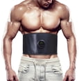 thumbnail image 4 of Cinturón abdominal Estimulador muscular Fitness Entrenamiento abdominal Cinturón de pérdida de pesoNegro, 4 of 8
