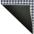 thumbnail image 3 of Addison Rugs Mayfield Washable Transitional Houndstooth Navy Rectangle Rug, 2'6" x 3'10", 3 of 6