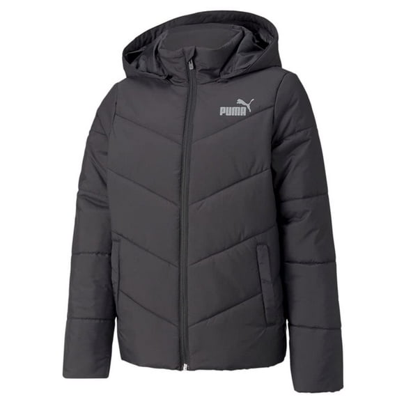 Puma Kids Boys Essential Padded Hd Full Zip Full Zip - Black - Size S