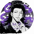 thumbnail image 6 of Jujutsu Kaisen blind box bar Wutiao Wudongren surrounding official guguzi second-dimensional badge double flash badge, 6 of 25