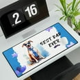 thumbnail image 3 of Happy Father's Day Best Whippet Cool Dad Ever Desk Mat Full Keyboard Mouse Pad Dog Lover Large Mousepad - 12007, 3 of 5