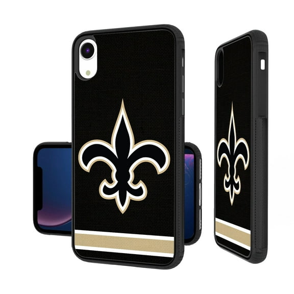 New Orleans Saints iPhone Stripe Design Bump Case