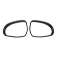 thumbnail image 4 of Rearview Mirror Eyebrow Trim, Perfect Fit High Temperature Resistant Rearview Mirror Rain Block Carbon Fiber Style  For Car, 4 of 8