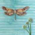 thumbnail image 2 of Eangee Dragonfly Wall Decor Earthtoned, 2 of 4