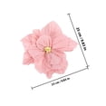 thumbnail image 2 of UPOUART 10Ud Flores De Grandes Para De Pared En Eventos Y Hogar Rosa, 2 of 6