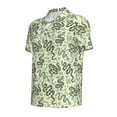thumbnail image 4 of Wukai Green Snake Men’s Polo Shirts,Quick-Dry Athletic Shirt,Classic Fit Shirts-3X-Large, 4 of 8