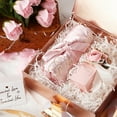 thumbnail image 6 of JINMING Gift Box with Lid, Bridesmaid Box for Gift Packaging, 9x9x3.4 inche, Rose Gold, 6 of 7