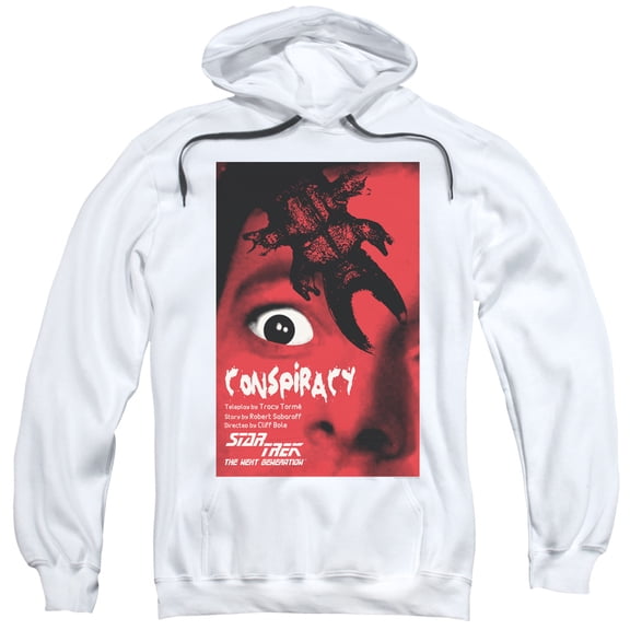 Star Trek - Tng Season 1 Episode 25 - Pull-Over Hoodie - Large