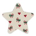 thumbnail image 2 of Star Night Light Auto On/Off Plug-in Wall Light with Light Sensor Warm White LED for Home Party Ribbons and Hearts Pattern, 2 of 6