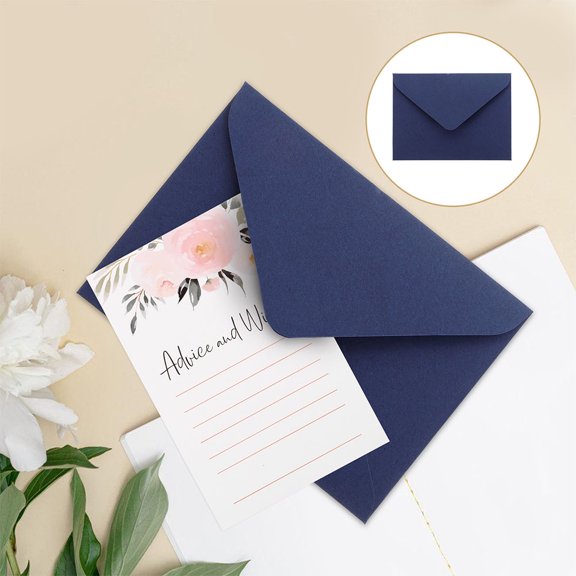 OUNONA 10Pcs Cards Envelopes Elegant Envelopes Decorative Wedding Envelopes Festival Accessory