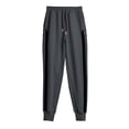 thumbnail image 4 of Men’s Athletic Jogger Pants with Contrast Side Stripe and Adjustable Waistband for Training Running Casual Wear, 4 of 4