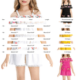 thumbnail image 3 of Coerni Girls Off Shoulder Romper Floral Embroidered Lace Trim Jumpsuit Spaghetti Strap Tunic Overalls Summer Outfit Beach Vacation, 3 of 5
