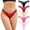 Pink, variant on Panties for Women,2023 Lace Bikini Briefs Soft Comfortable Underwear Solid Panties Knickers Set,Womens Underwear,Pink,2XL