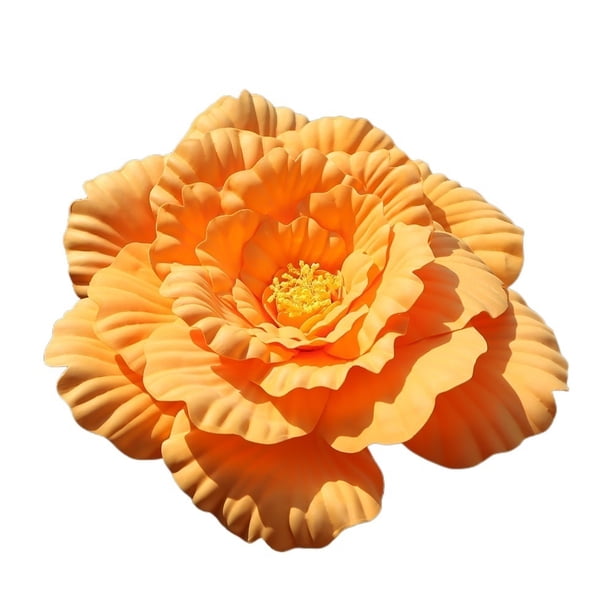 1 pieza de peonías simuladas de nuevo estilo de 80 cm (sin incluir la base) for exhibición y arreglo floral de ramo grande en eventos al aire libre