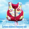 thumbnail image 2 of oqasdz Girls Swimwear Life Jacket For Toddler Kids Cartoon Prints Beachwear Outdoor Water Activities Relaxed Fit Buoyancy Vest, 2 of 7