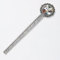 thumbnail image 2 of Doves Elegant Vintage Silver Lace-Edged Bookmark: Reading Accessory for Book Lovers, 2 of 5