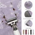 thumbnail image 5 of 5'x7' Area Rugs, Purple Butterfly Botanical Indoor Outdoor Area Rug for Living Room Bedroom, Summer Plants Line Art Washable Bathroom Rugs Kitchen Floor Carpet Mats Home Decor Aesthetic, 5 of 8