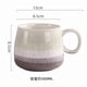 thumbnail image 3 of Taza de café de cerámica de gran capacidad – taza cerámica esmaltada en horno, mango ergonómico, taza resistente para oficina doméstica, blanca de una sola pieza, 3 of 7