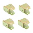 thumbnail image 4 of 4PCS E Track Wood Beam End Socket Heavy Duty Steel Lumber Bracket for Truck Trailer Van RV Cargo Trailer with Rotating Hinges Easy Install, 4 of 7