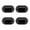 4pcs, variant on Joernso 4/6/8/10Pcs Car Door Shock Absorber Pads Easy Installation Universal Soundproof Thickened Silicone Car Door Slam Stopper