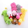 thumbnail image 2 of Juguete de peluche con sonido para perros, trapeador de piel, concha, rana, hipopótamo, suministros para moler dientes, 2 of 6