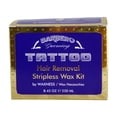thumbnail image 2 of Barbero Grooming Microwavable Tattoo Hair Removal Stripless Wax Kit by Waxness 8.45 oz., 2 of 9