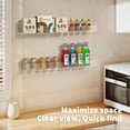 thumbnail image 5 of NIUBEE 24 Inch Acrylic Shelves for Wall, Kids Sturdy Clear Floating Shelves, Wall Bookshelf Perfume Rack for Bathroom, Living Room, Bedroom, Kitchen, 2Pcs, 5 of 11