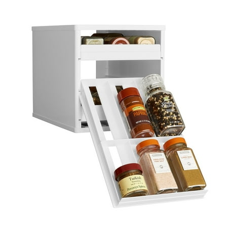 - YouCopia SpiceStack Original 18-Bottle Cabinet Spice Rack