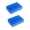 Blue, variant on Osdhezcn Soft Rubber Drill Bit Storage Tray Organizer 32 Holes Screwdriver Bit Holder