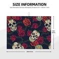 thumbnail image 3 of Bingfone Roses Skulls ,18" X 24"Dish Drying Mat For Kitchen Counter,Ultra Absorbent Microfiber, 3 of 9