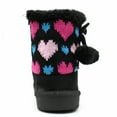 thumbnail image 3 of LAVRA Girls Classic Booties Faux Fur Lined Winter Snow Boots, 3 of 6