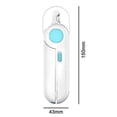 thumbnail image 3 of Professional Dog Cat Pet Nail Clippers With Led Light (blue), 3 of 3