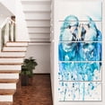 thumbnail image 1 of Aquarelle - Impression sur Toile Abstraite, 1 of 3