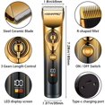 thumbnail image 3 of Professional Hair Clipper for Men,Cordless Hair Trimmer Barber Clipper, Zero-Gap Beard Trimmer with LED Display, Rechargeable, 3 of 5