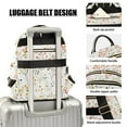 thumbnail image 3 of FORMRS Mini Backpack Purse for Women Quilted Travel Daypack Casual Shoulder Bag, Small Floral Pattern, 3 of 7