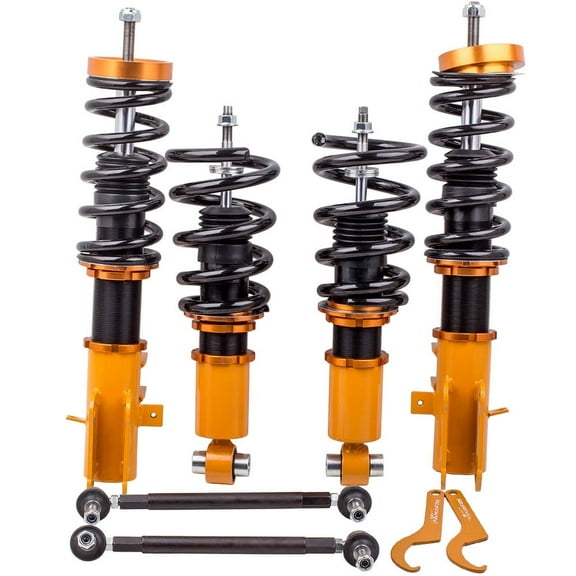 Maxpeedingrods Adjustable Coilover Suspension Lowering Kit for Chevrolet Camaro 2012-2015
