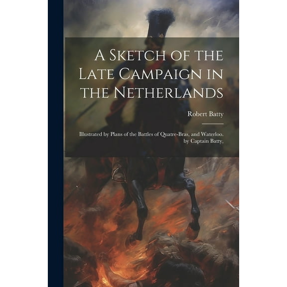 A Sketch of the Late Campaign in the Netherlands : Illustrated by Plans of the Battles of Quatre-Bras, and Waterloo. by Captain Batty, (Paperback)