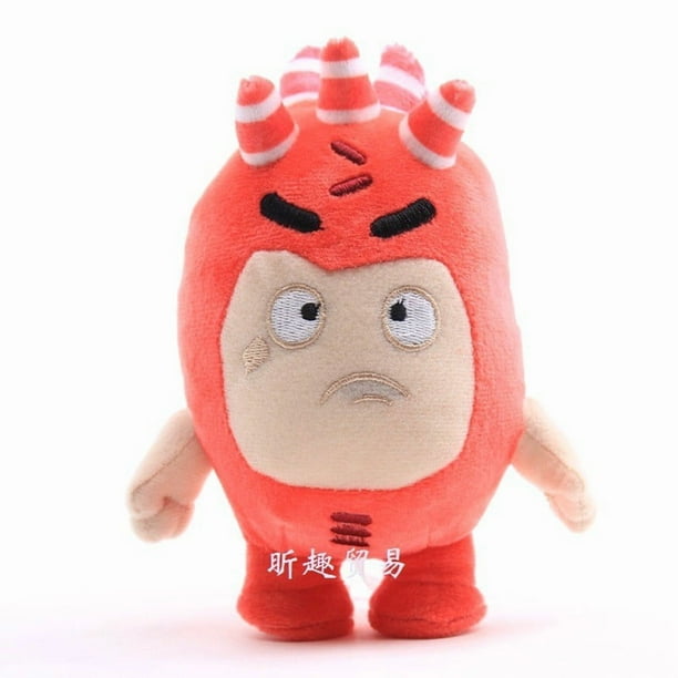 Divertido muñeco de peluche de soldado, lindo muñeco de anime de dibujos animados, regalo de cumpleaños