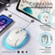 thumbnail image 3 of Mouse ACTECK OPTIMIZE TRIP PRO MI580 Inalambrico USB 2.4 GHz + BT 1600dpi 6 Botones Ergonomico, 3 of 6