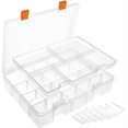 thumbnail image 2 of Boîte de Rangement en Plastique avec Séparateurs Ajustables, 2 of 3