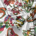 thumbnail image 5 of Ambesonne Dragon Valance Pack of 2, Flowers and Snakes Ornaments, 54"X12", Multicolor, 5 of 5
