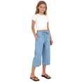 thumbnail image 6 of Ruyang Capri Pants for Girls Cotton Linen Wide Leg Pants Summer Capris Pant Palazzo Loose Fit Casual Trousers Pockets 2026 Trendy, 6 of 9