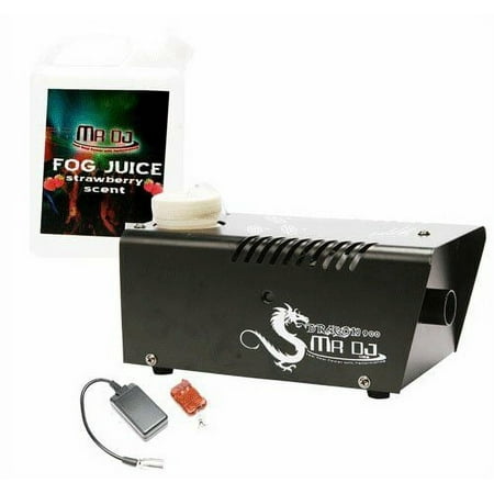 Mr. Dj USA DRAGON900 Halloween Fog/Smoke Machine with Fluid & Remote