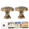thumbnail image 3 of BRIGHTFUFU Lot de 2 Boutons de Tiroir Rétro Tête de Lion Décoratifs pour Meubles Adultes, 3 of 8