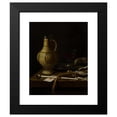 thumbnail image 2 of Jan Jansz. van de Velde 20x24 Black Modern Framed Museum Art Print Titled - Still Life (1658), 2 of 5