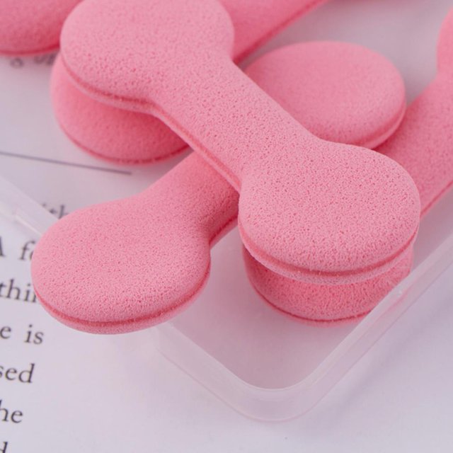 Juego de brochas desechables de doble punta para sombras de ojos, aplicador, maquillaje, belleza Tmvgtek Cuidado Belleza