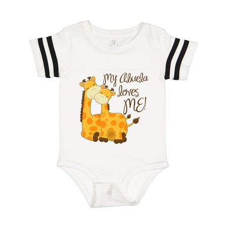 

Inktastic My Abuela Loves Me! Gift Baby Boy or Baby Girl Bodysuit