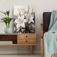 thumbnail image 5 of Qisvanset Framed Canvas Wall Art, 12x16 Inch Lily Sermon Beatitudes Bible Sketch Wall Art, 5 of 5