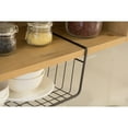 thumbnail image 5 of Hanging under Shelf Metal Storage Basket, Set Of 2, 5 of 6